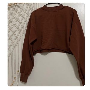 Women cropped sweater
